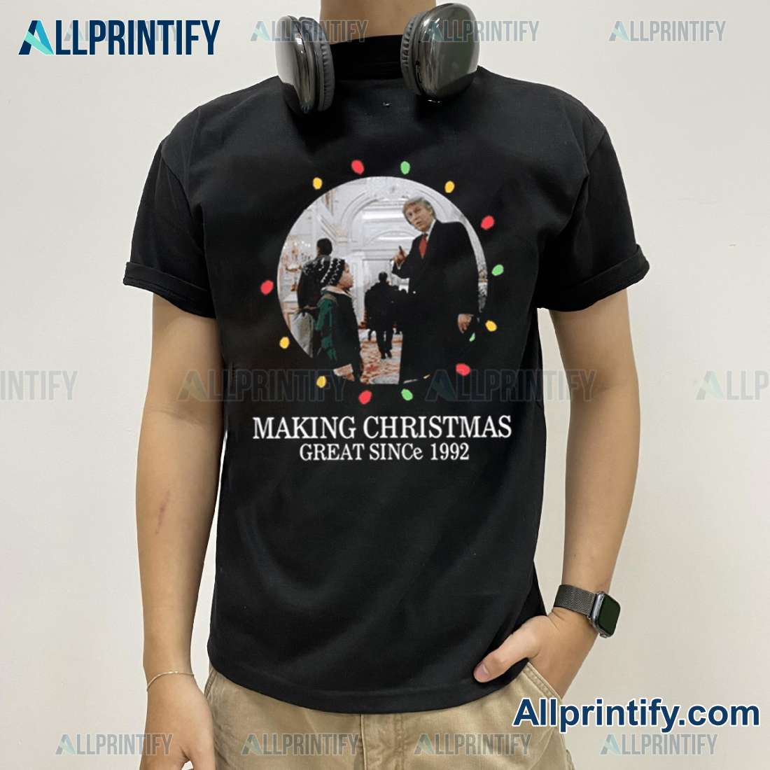 Donald Trump Making Christmas Great Since 1992 Unisex T-shirt, Hoodie-a OhNvcei