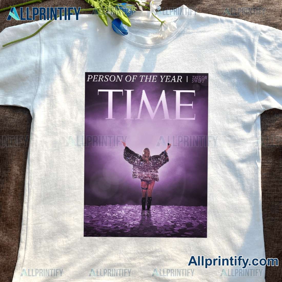 Taylor Swift 2024 Time Person Of The Year Graphic Unisex T-shirt ZJxacVz