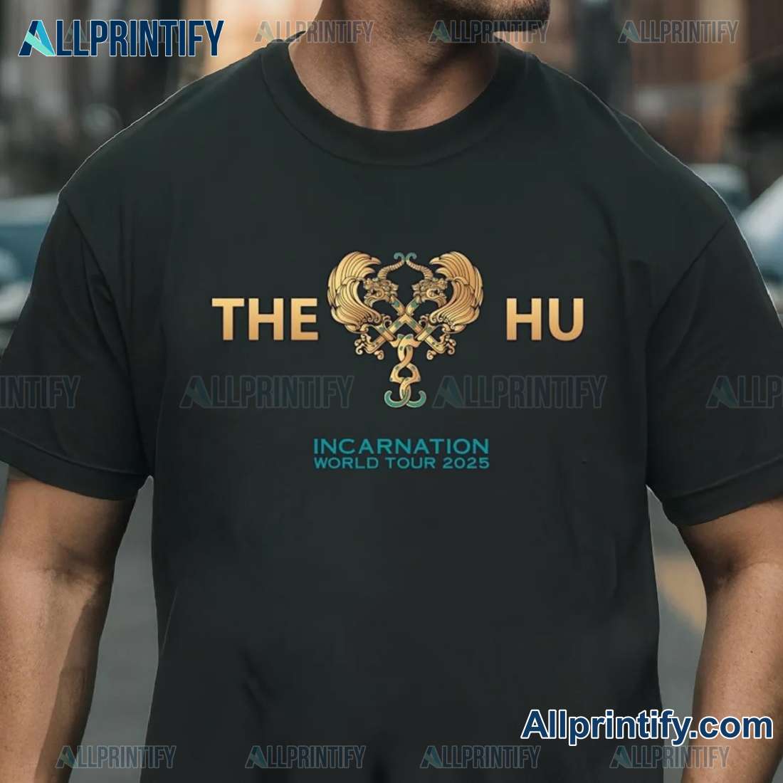 The Hu Band Incarnation World Tour 2025 Unisex T-shirt-a bN0FG85