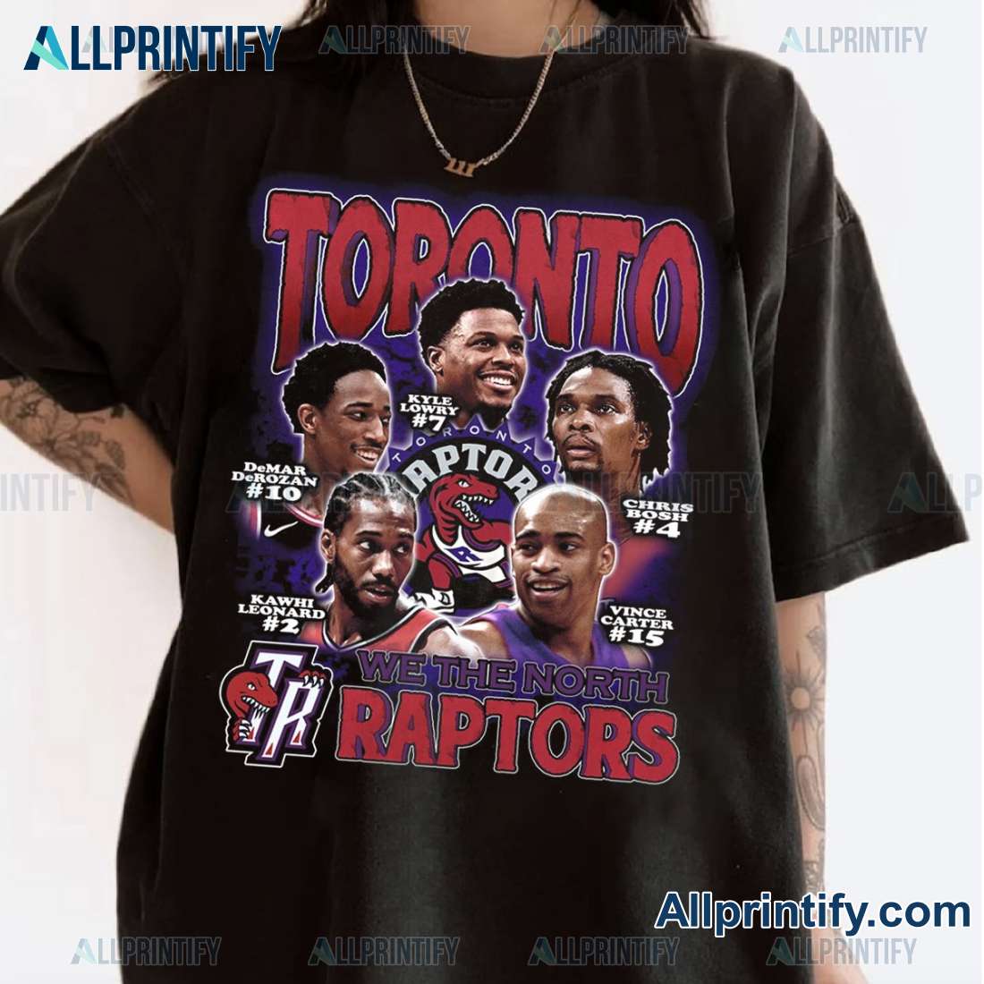 Toronto Raptors We The North Classic Men Shirt YWKcpe3