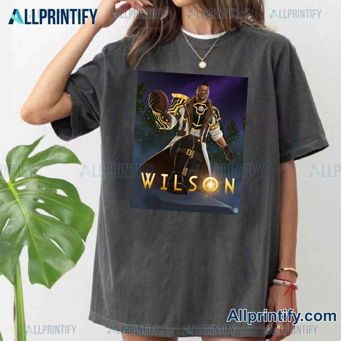 Wilson Pittsburgh Steelers X League Of Legends Unisex T-shirt aWeDnIu