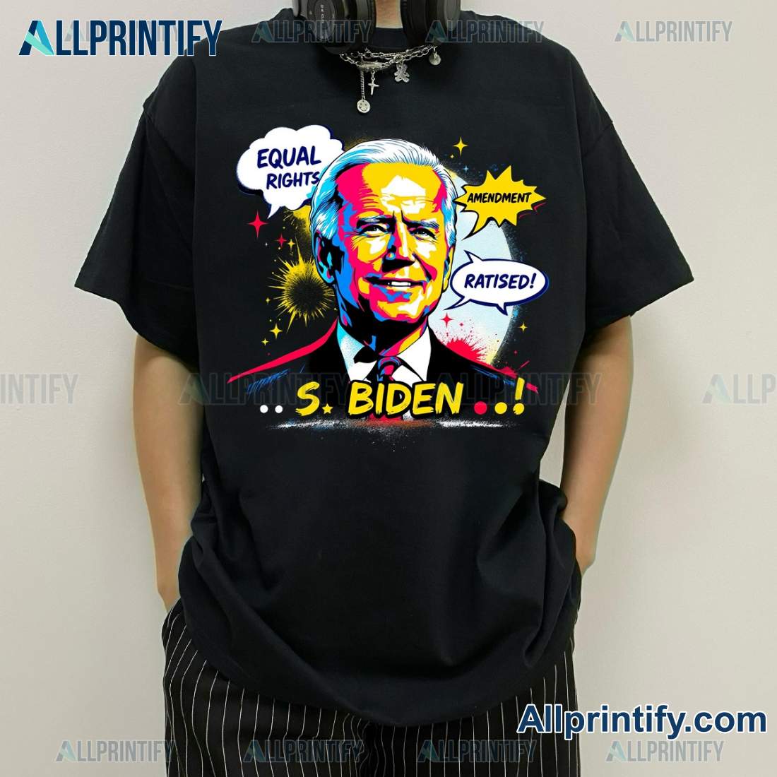 Biden Equal Rights Amendment Unisex T-shirt-a ZQMn2rd