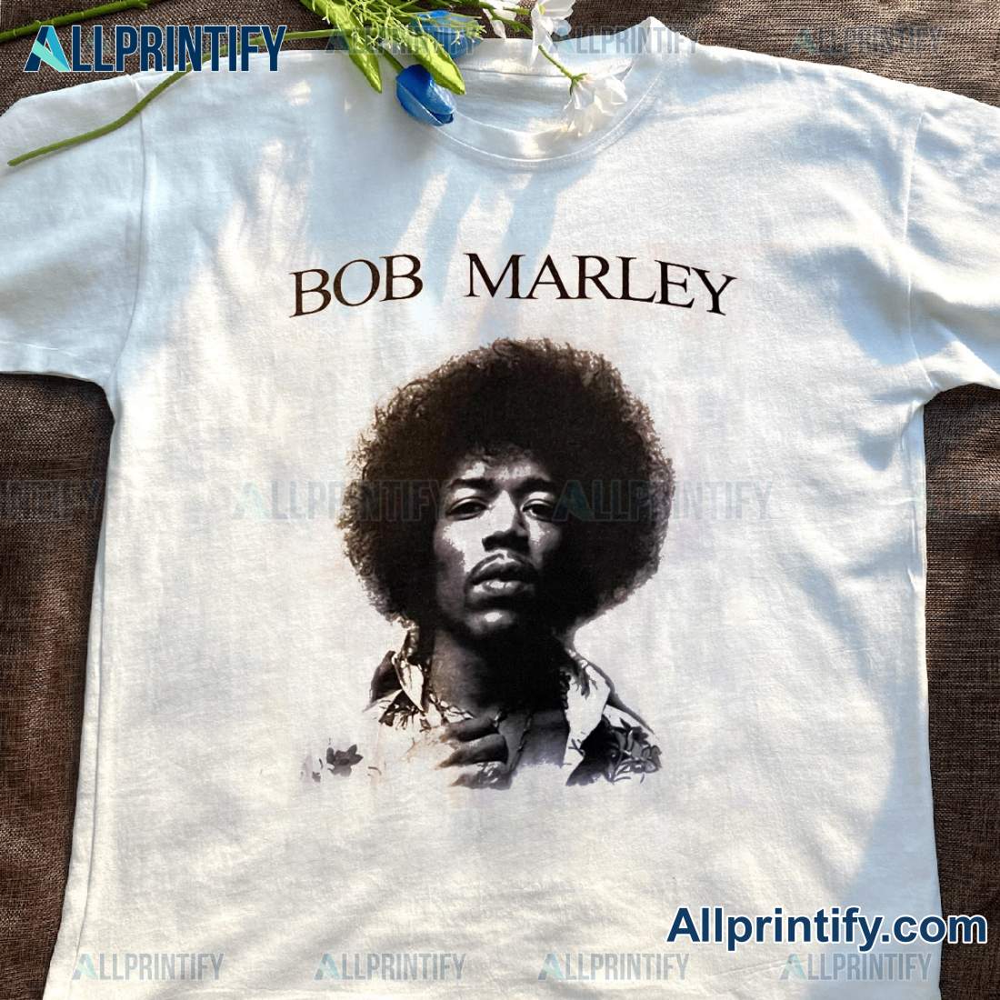 Bob Marley Jimi Hendrix Fail Unisex T-shirt Y39rA1V