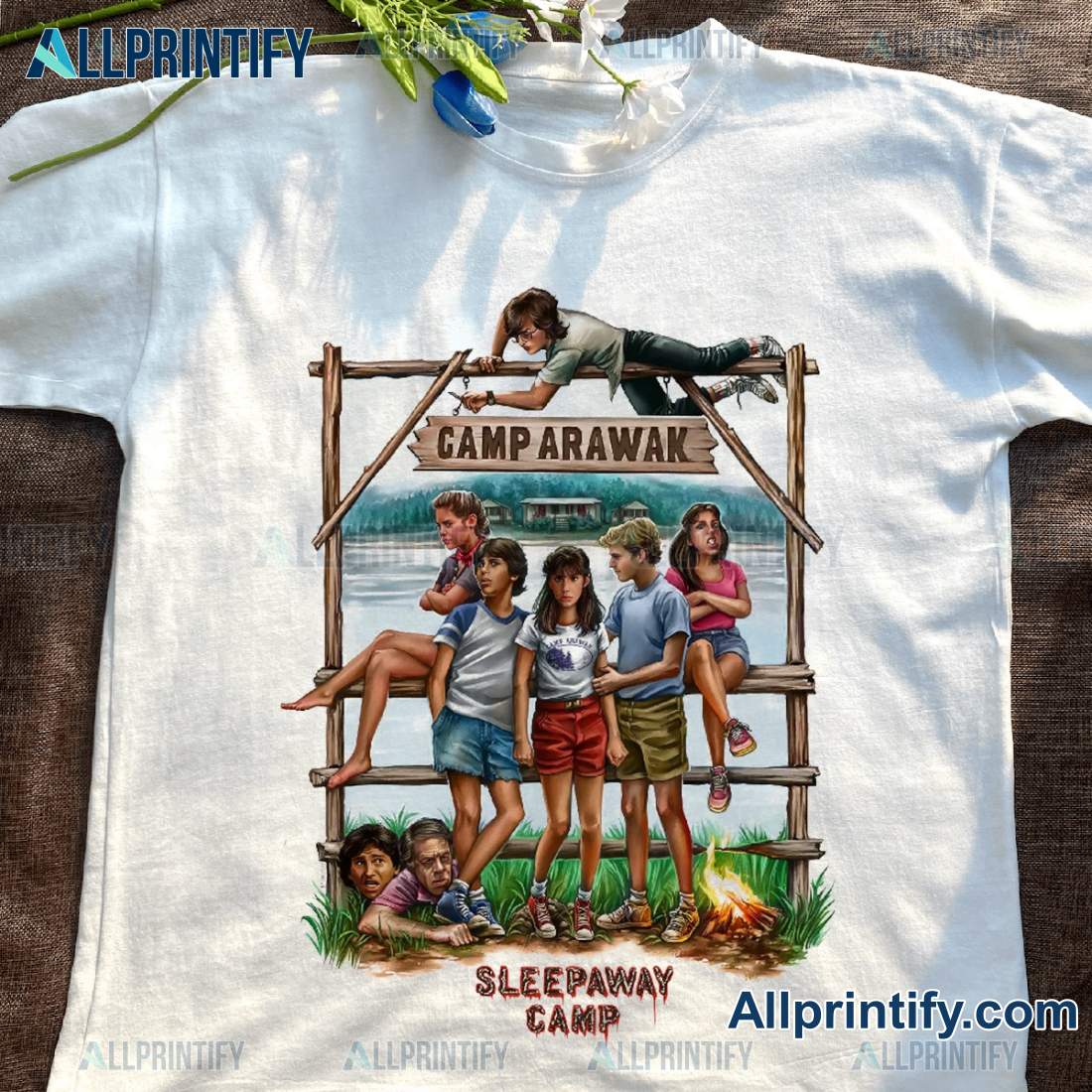 Camp Arawak Sleepaway Camp Are You Ready For The Summer T-shirt 6oAiHbP