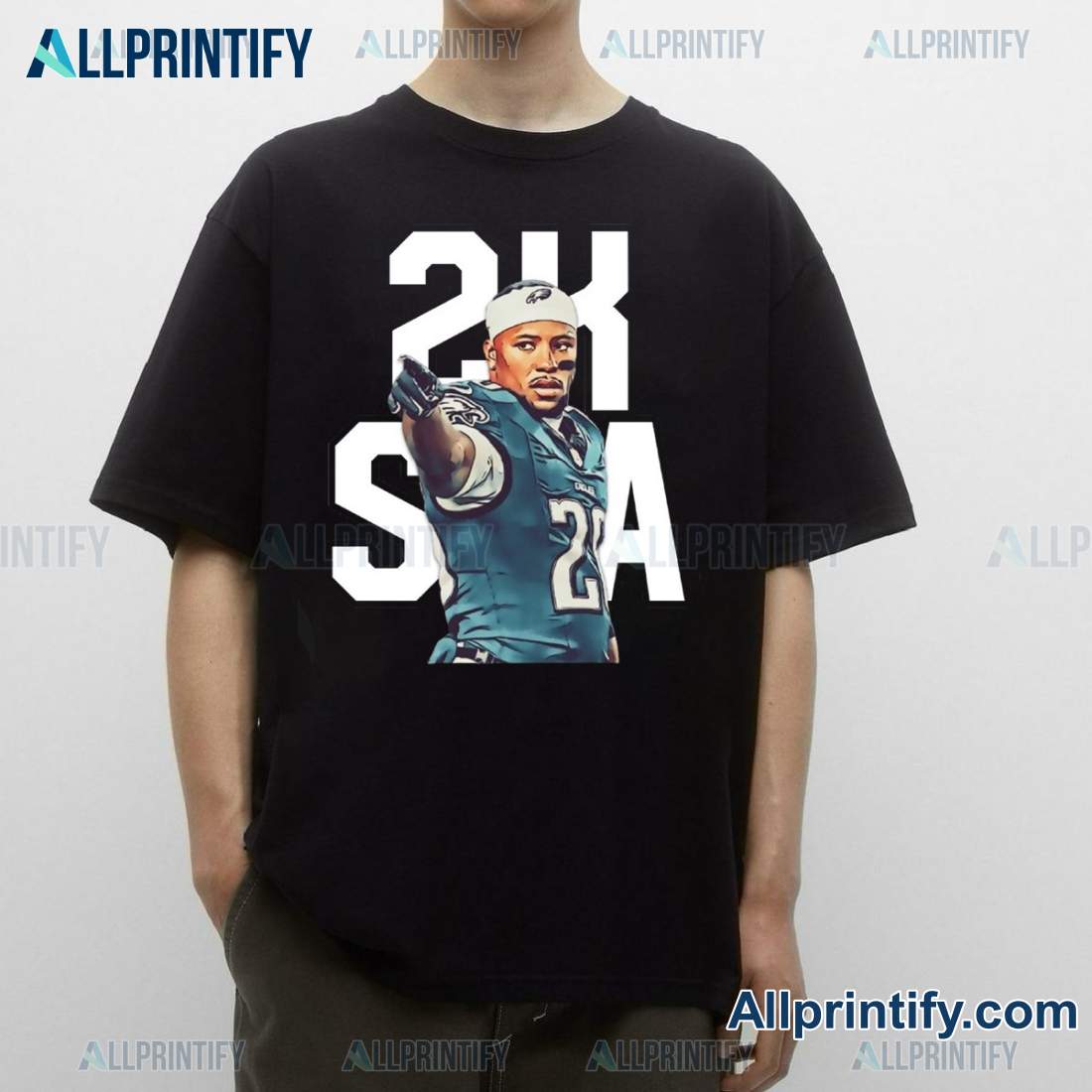 Philadelphia Eagles Saquon Barkley 2KSA Unisex T-shirt JF28sLn