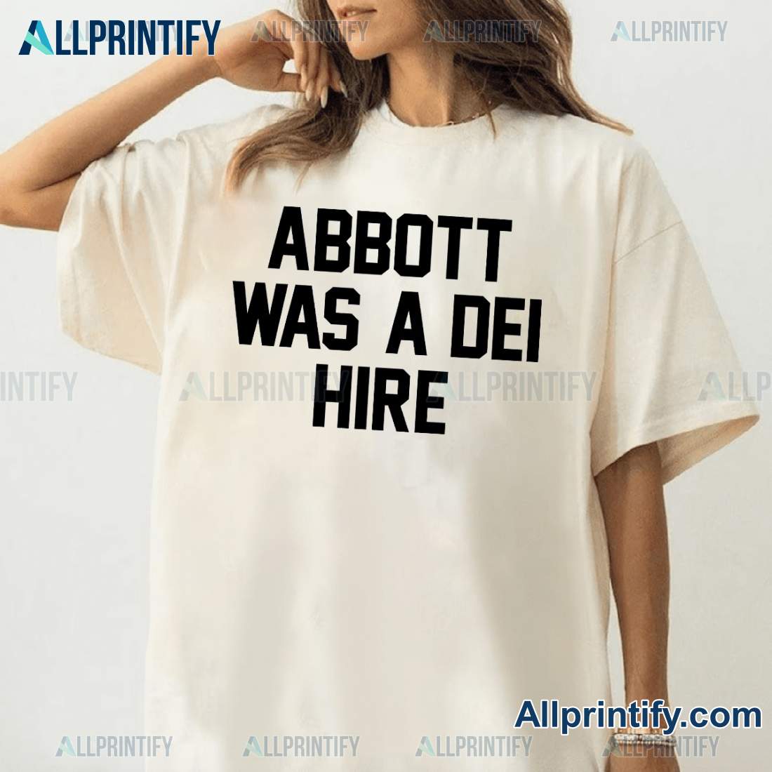 Abbott Was A Dei Hire Unisex T-shirt uPMvQ27