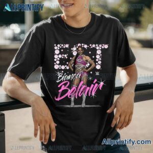 Bianca Belair Pose The Est Unisex T-shirt-b 2A35EPI