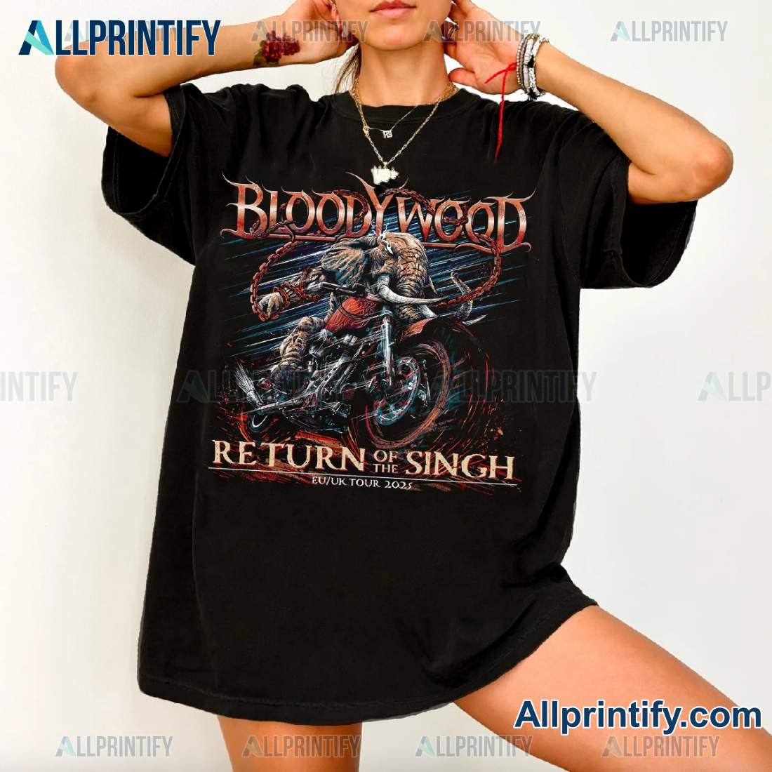 Bloodywood Return Of The Singh Tour 2025 Unisex T-shirt XD2ftWB