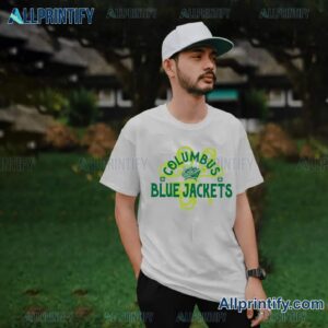 Columbus Blue Jackets Levelwear St. Patrick's Day T-shirt-b B2qJH8m