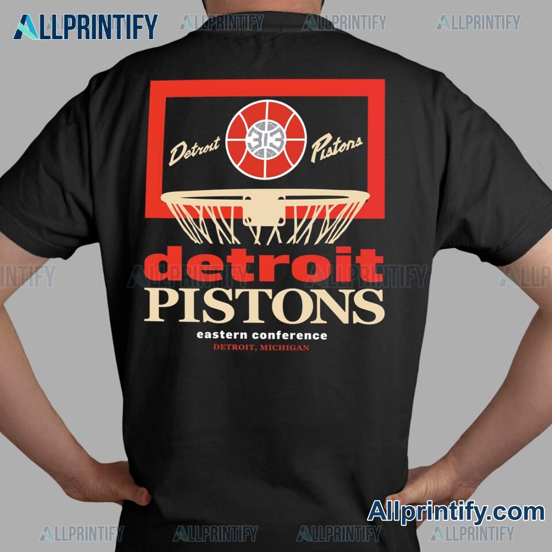 Detroit Pistons Eastern Conference T-shirt Kp6idMR