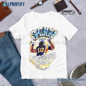 Marshawn Lynch Cal Bears Roots Of Fight Shinin' 365 Unisex T-shirt BSqKWeh