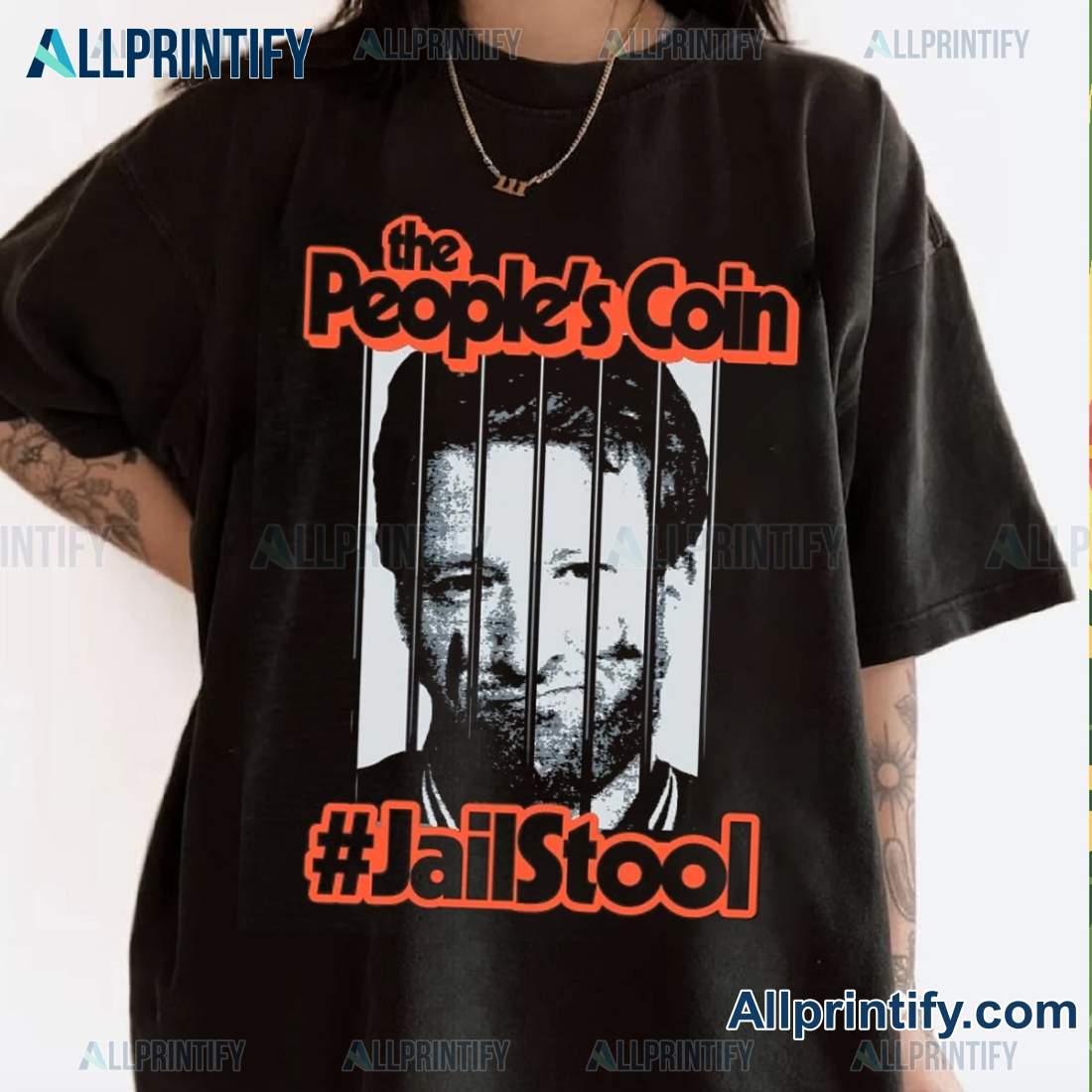 The People's Coin Jailstool Gift For Fan Classic Men Shirt 0EuU7Dz