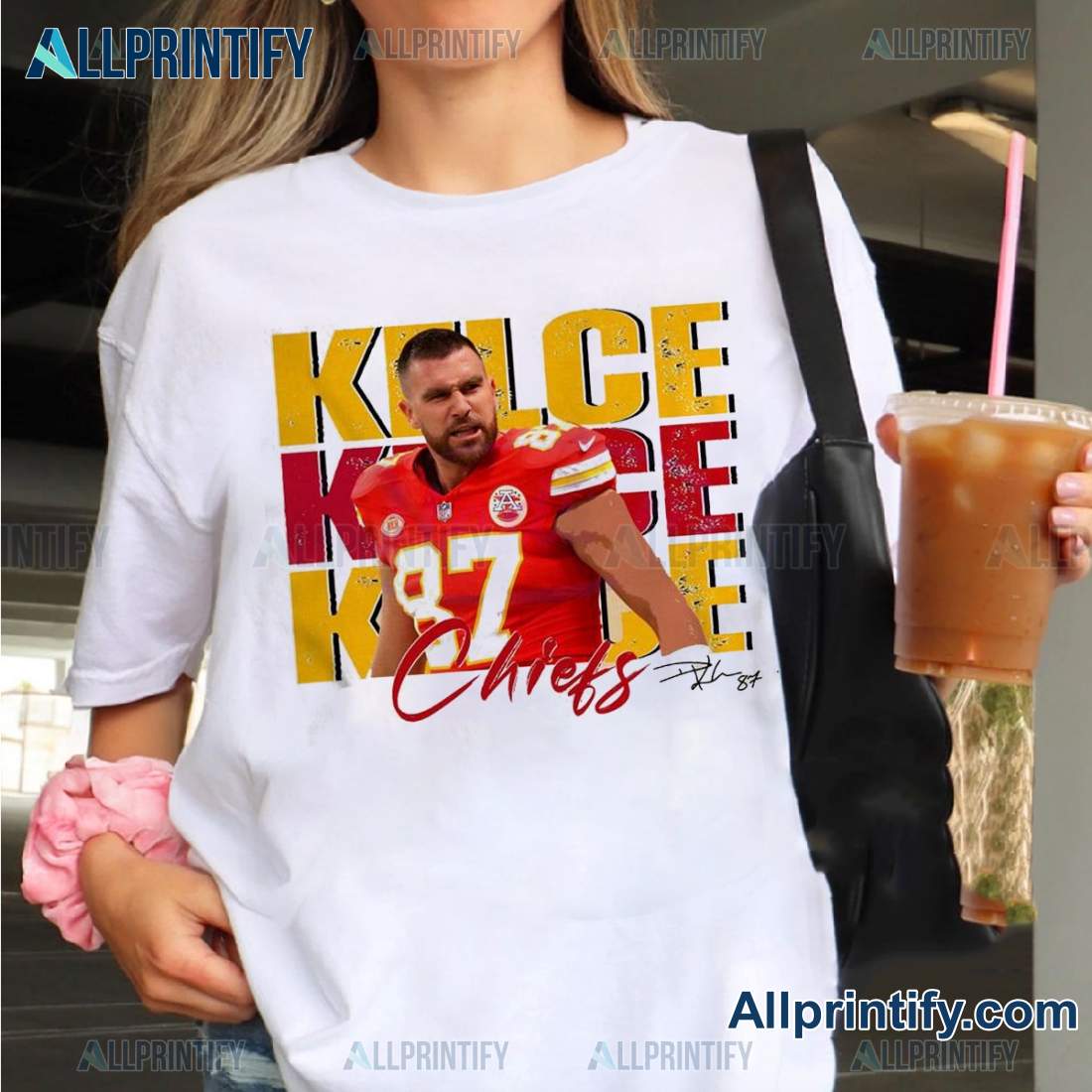 Travis Kelce 87 Kansas City Chiefs Football Players Super Bowl 2025 Unisex Shirt TSvDon5