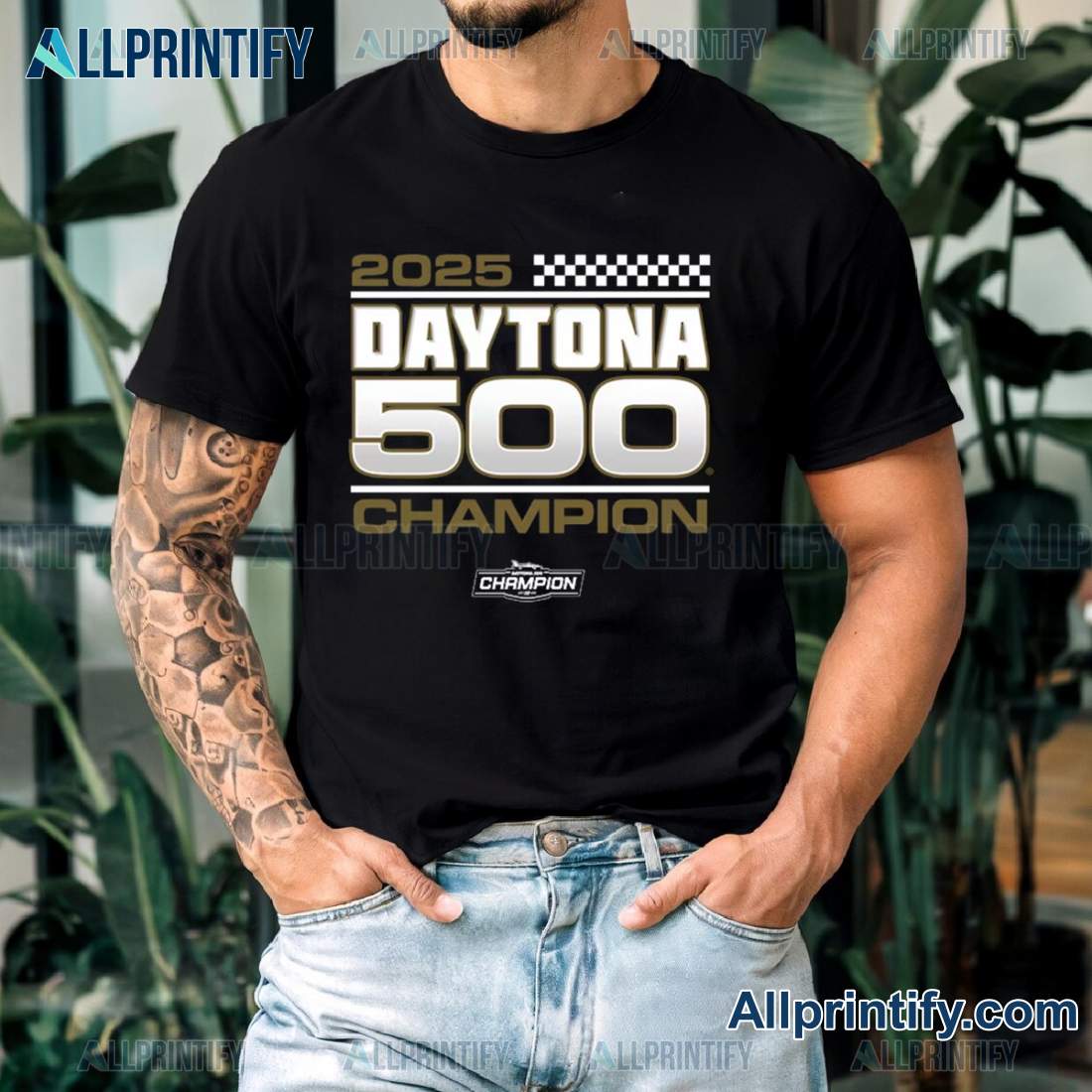 William Byron 2025 Daytona 500 Champion T-shirt i3GIJcW