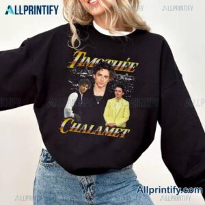 Actor Timothee Chalamet Gift For Fan T-shirt-a a2ktsHr