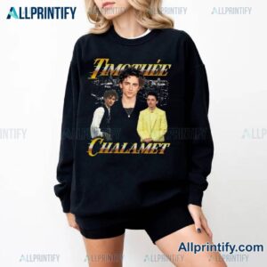 Actor Timothee Chalamet Gift For Fan T-shirt-b lpe4dwv