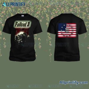 Fallout 3 Flag Of The United States T-shirt hMplwPF