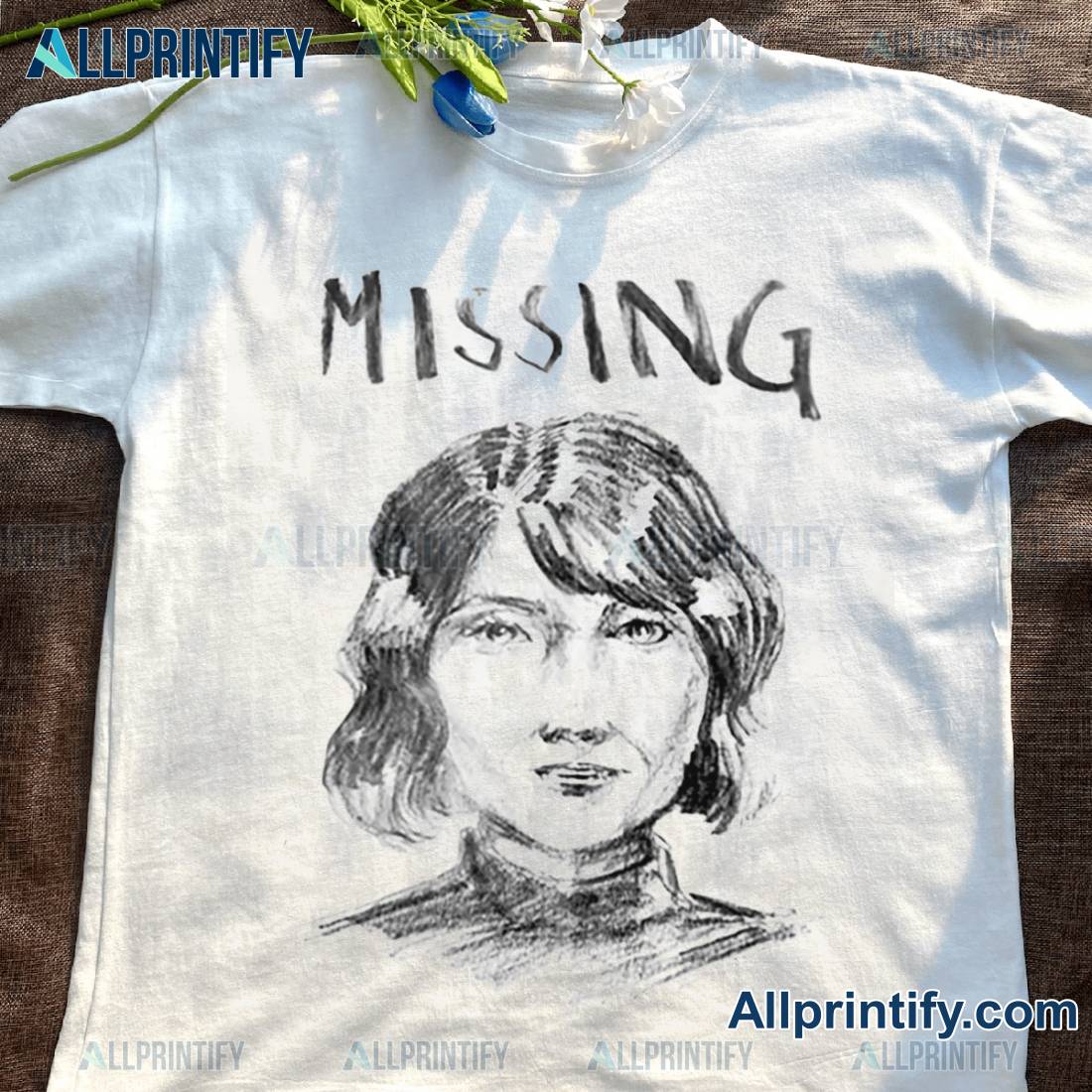 Missing Graphic Unisex T-shirt CekxHMn