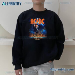 Acdc Soldier Field Chicago Pwr Up Tour 2025 T-shirt-a IkwUXW2