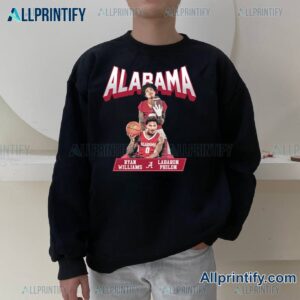Alabama Ncaa Men's Basketball Labaron Philon Collage T-shirt-b Dyt7qli