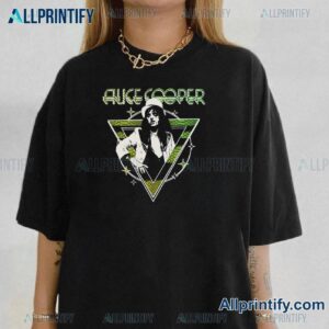 Alice Cooper Welcome To My Nightmare 50th Anniversary Top Hat T-shirt-b xVvJPG7