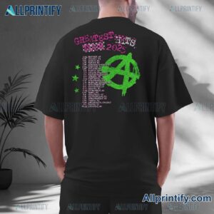 Avril Lavigne Greatest Hits Tour 2025 D2c T-shirt-c etGEA1Z