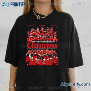 Back-to-back Florida Panther 2025 Eastern Conference Champions T-shirt-b rt9pzFk