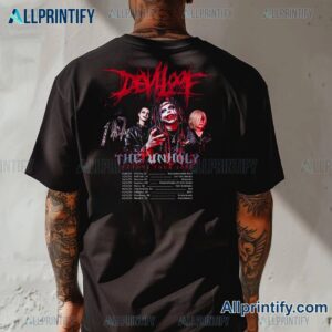 Deviloof Europe Tour 2025 T-shirt-b QzoWruj