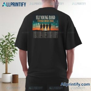 Eli Young Band Strange Hours Tour 2025 T-shirt-c x0bapO2