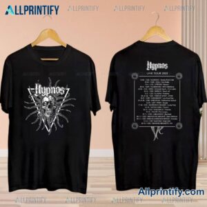 Hypnos Live Tour 2025 Merch T-shirt, Long Sleeve bA31FHo