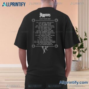 Hypnos Live Tour 2025 Merch T-shirt, Long Sleeve-c 7d5JxfO