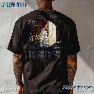 Laufey A Matter Of Time Tour 2025 T-shirt-c TfeupG2