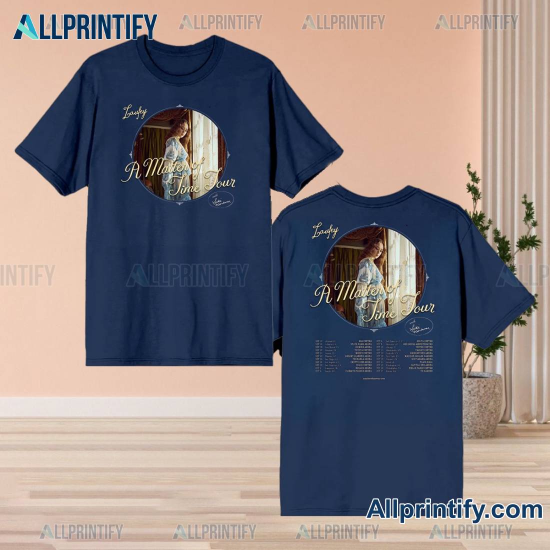 Laufey A Matter Of Time Tour 2025 T-shirt hSlqYn2
