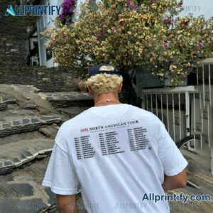 Michael Minelli With Love 2025 North American Tour T-shirt-c tz1eJrY