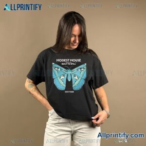 Modest Mouse 2025 Tour With Built To Spill T-shirt-a sR4Y9dF