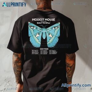 Modest Mouse 2025 Tour With Built To Spill T-shirt-b Qmj58wp
