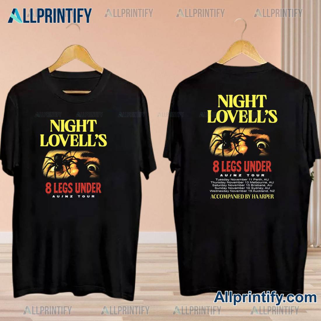 Night Lovell 8 Legs Under Au Nz Tour 2025 ugpMQ6w