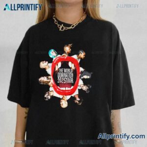 Nofun The World Domination 2025 Tour T-shirt-b yte6CpH