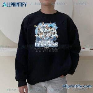 North Carolina Tar Heels 2025 Ncaa Womens Lacrosse National Champions Unisex T-shirt-b w3hesIO