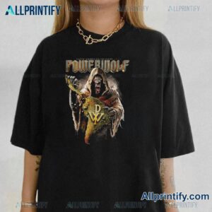 Powerwolf Latin American Crusade 2025 Tour T-shirt-a Zpa1uYH