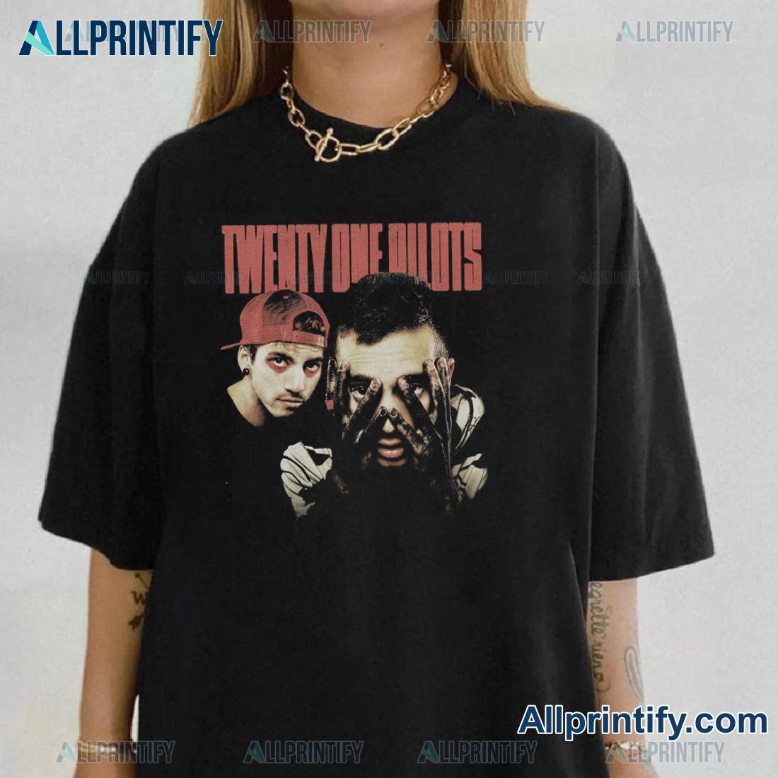 Twenty One Pilots Blurryface Anniversary T-shirt b7251G3