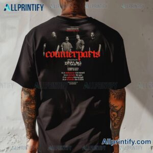 Counterparts Heaven Let Them Die Australia 2025 T-shirt-b LIjX5WN