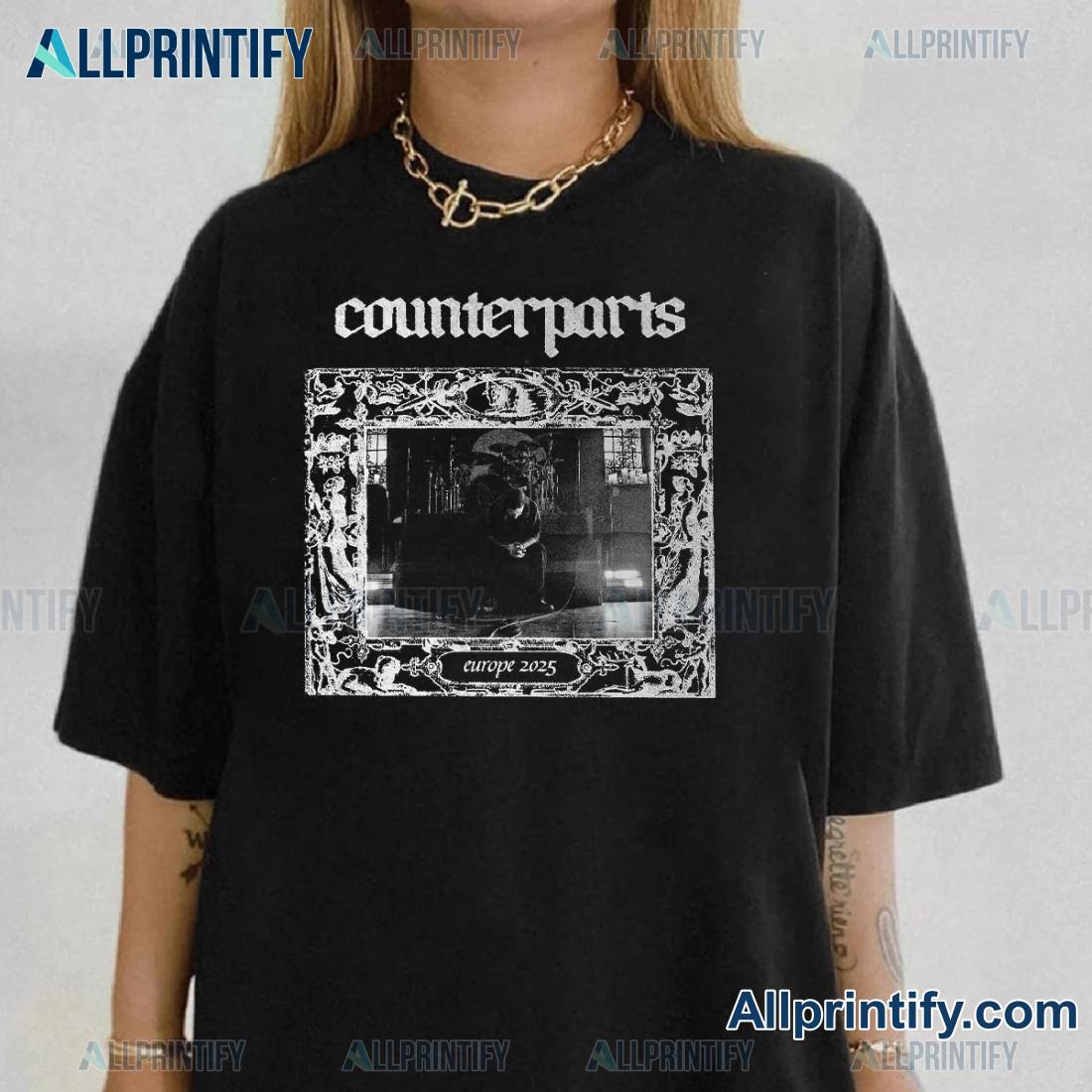 Counterparts Heaven Let Them Die Europe 2025 T-shirt-a mGB20i4
