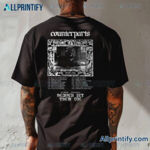 Counterparts Heaven Let Them Die Europe 2025 T-shirt-b 1olgP0k