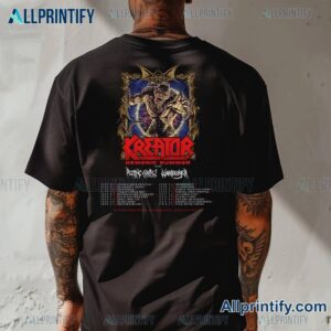 Kreator Demonic Summer 2025 Tour T-shirt-b 1NvibQX
