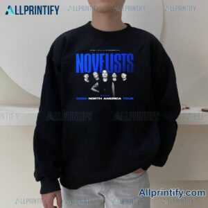 Novelists 2025 Coda North America Tour T-shirt-a pa4J23v