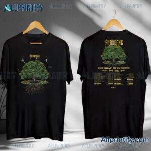 Phaseone Terranova Album Tour 2025 T-shirt Zwj8MDc