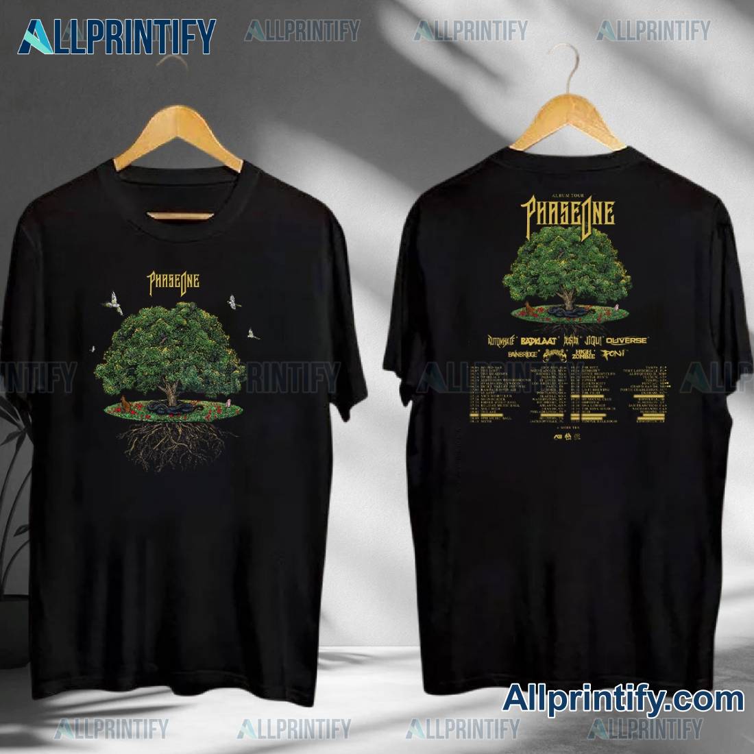 Phaseone Terranova Album Tour 2025 T-shirt Zwj8MDc