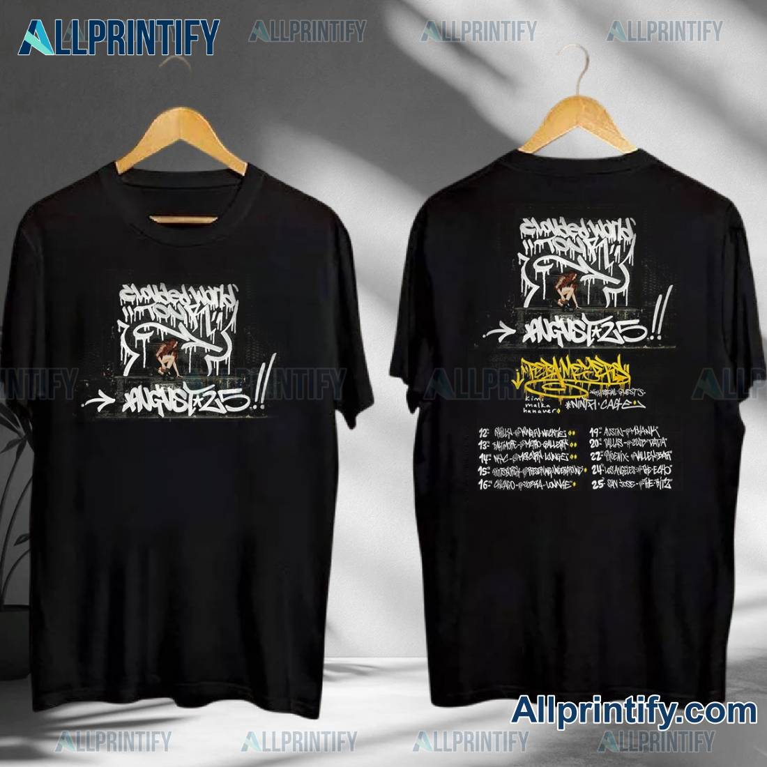 Reba Meyers Tour 2025 T-shirt e05F6Jt