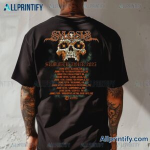 Sylosis Summer Tour 2025 T-shirt-b 3o1C9ws